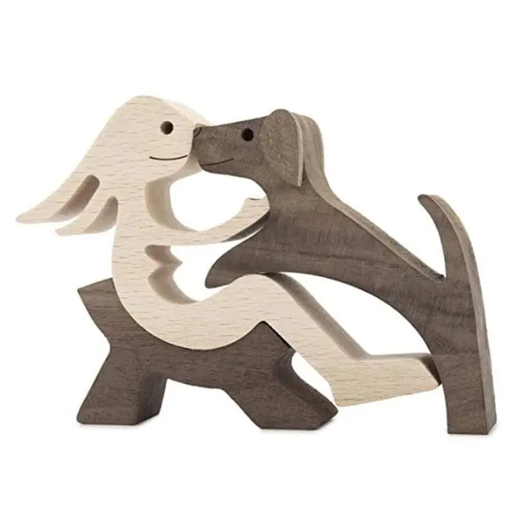 TimberTail Wooden Engraved Pet Figurine